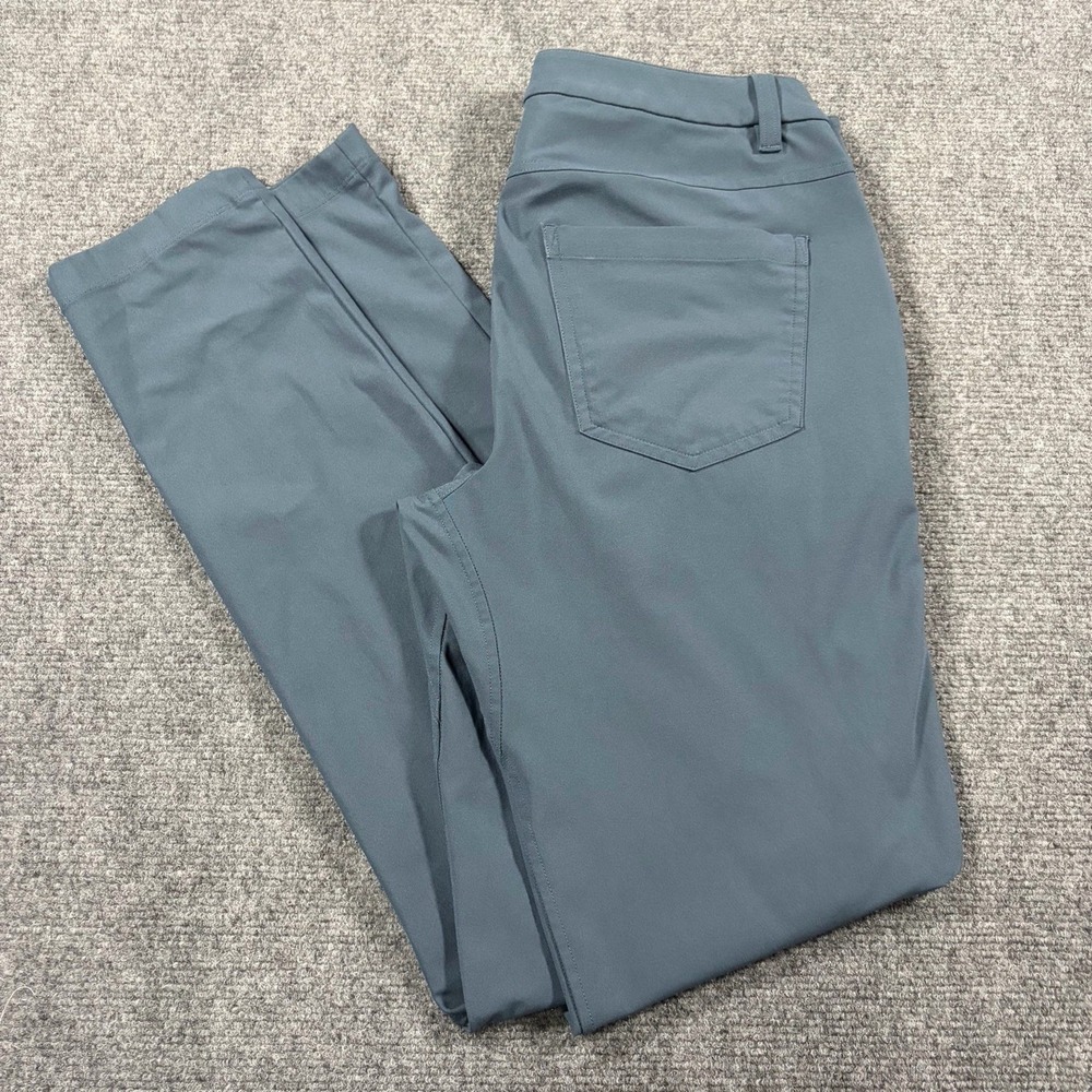 Lululemon ABC Pants Mens 29 Blue Slim Fit Chino Warpstreme 31" Inseam